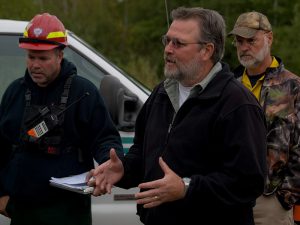 Greg Peterson, Incident Commander