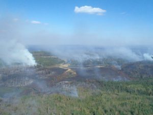 Pagami Creek smoke