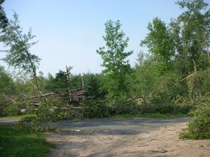 LaSalle blowdown