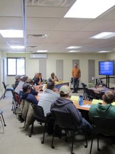 2015 Wildfire Academy classroom
