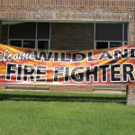 2015 Wildfire Academy Welcome Sign