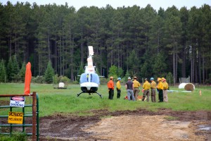 2015 Wildfire Academy Helicopter Crew Member training 2