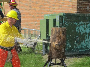 2015 Wildfire Academy saw course practice 3