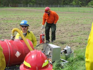 2015 Wildfire Academy outdoor classroom