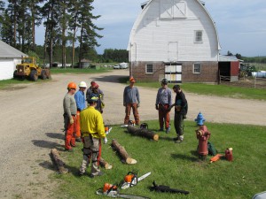 2015 Wildfire Academy Power Saws class