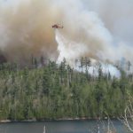 Ham Lake helicopter work