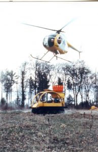 Helicopter filling from Bombardier