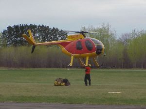 Helicopter sling load