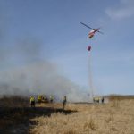 Helicopter bucket work
