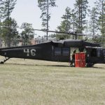 National Guard Blackhawk on ground