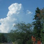 Prescribed fire smoke plume