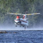 Chinook near BWCA