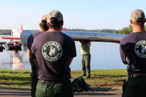 Firefighter BWCA canoe training