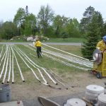 Hose rolling