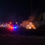 local-fire-departments-work-on-green-valley-fire-during-the night