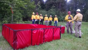 2015 Wildfire Academy S130-190 hose lay field training