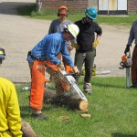 2015 Wildfire Academy Power saws training