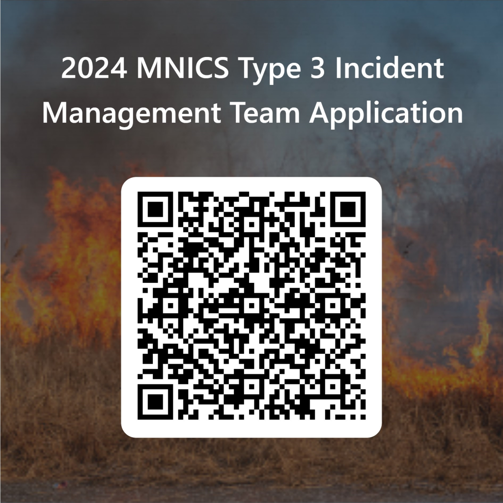 A black and white QR generated code image surrounded by a gray and orange fire scene in the background.